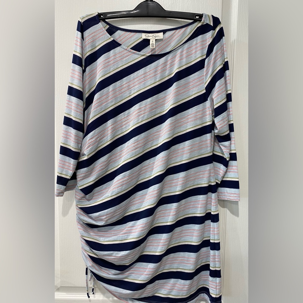 Jessica Simpson Maternity 3/4 Sleeve Shirt, EUC
